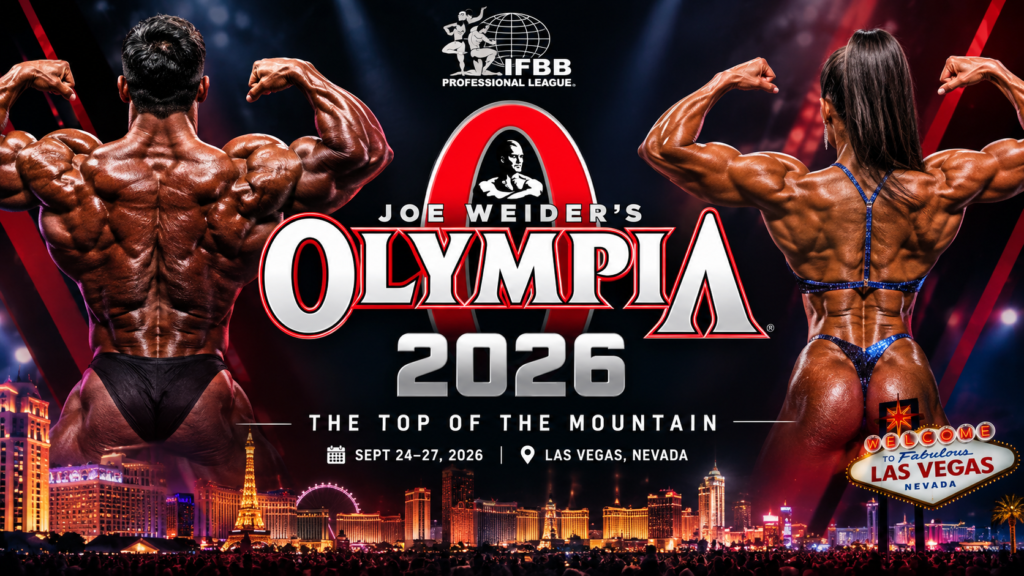 🏆 MR. OLYMPIA 2026 — THE TOP OF THE MOUNTAIN